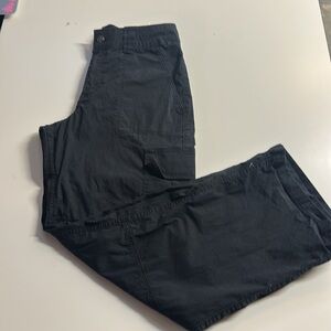 Hollister Black Cargo Jeans for Women
